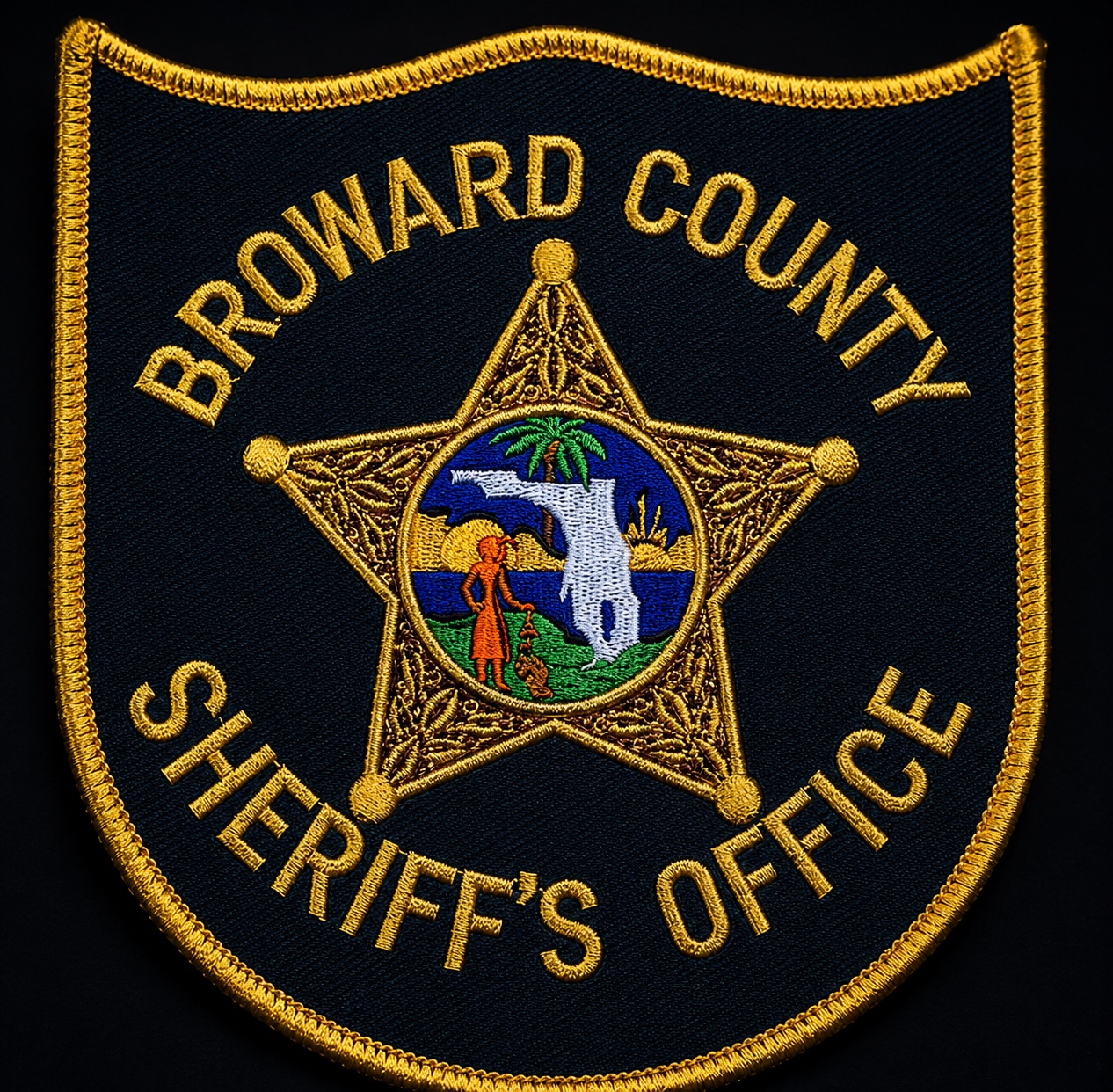 Нашивка Broward County Sheriff’s Office